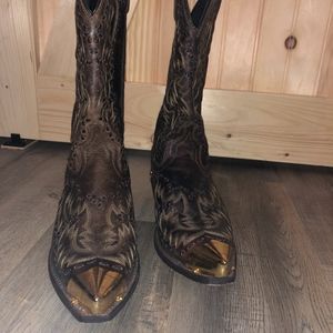 Midnight Rider Western Laredo Boots size 9D